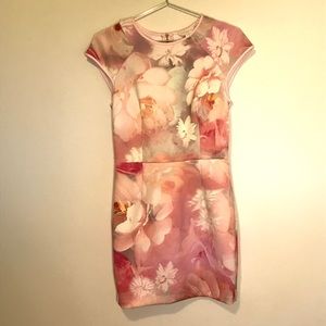 Ted Baker | Floral Lt Pink Mini Dress